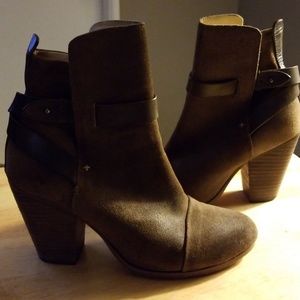 Rag & Bone Kinsey Suede Ankle Boots